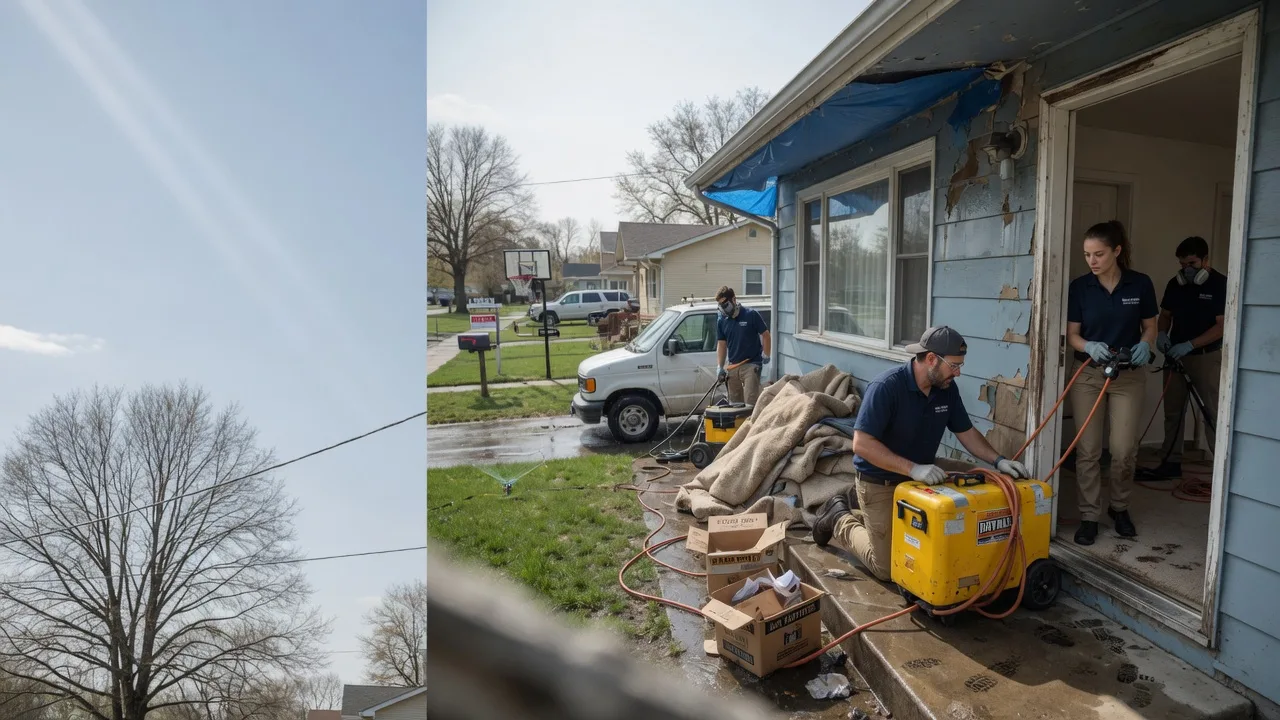 Basement Flood Cleanup in Rogers, AR near me